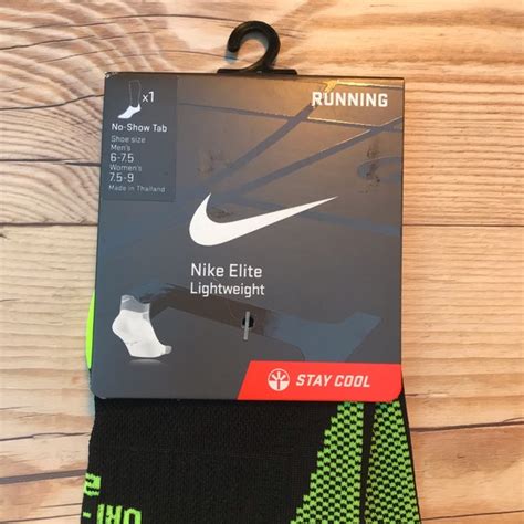 Nike | Accessories | Nike Elite Lightweight No Show Tab Reflective Sock | Poshmark