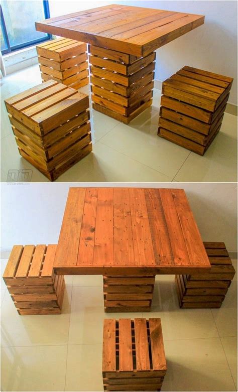 20+ Outdoor Pallet Dining Table