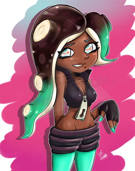 Marina / Splatoon 2 / FanArt by Dafterthebigdrawer on DeviantArt