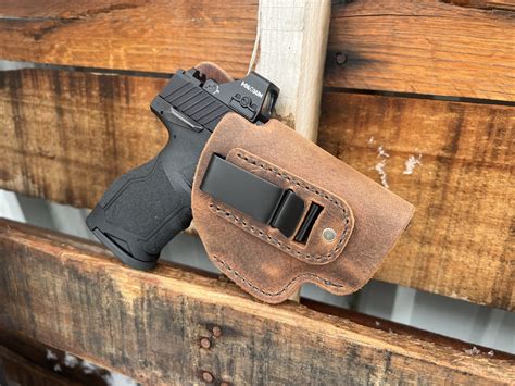 Taurus TX22 Compact Holster - IWB Leather Holster