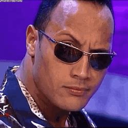 The Rock Eyebrow Raise Fan Made Art GIF | GIFDB.com