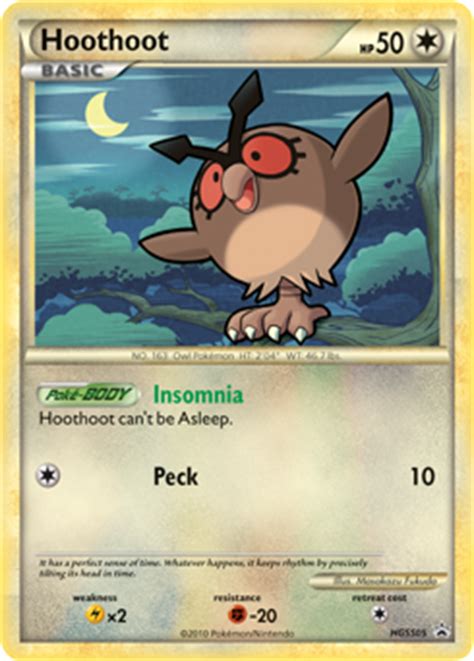 Hoothoot | HS—Promo | TCG Card Database | Pokemon.com