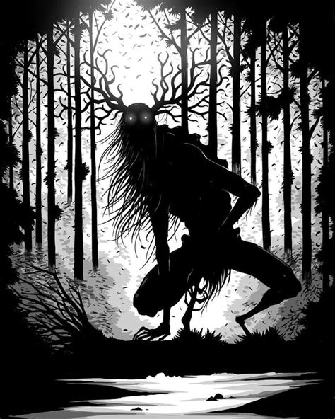 Wendigo by JoseRealArt on DeviantArt | Dark fantasy art, Creepy art ...