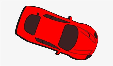 Red Car Top View Png - Red Car Clipart Top View Transparent PNG - 600x396 - Free Download on NicePNG