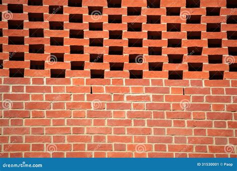 Red Brick Wall Pattern