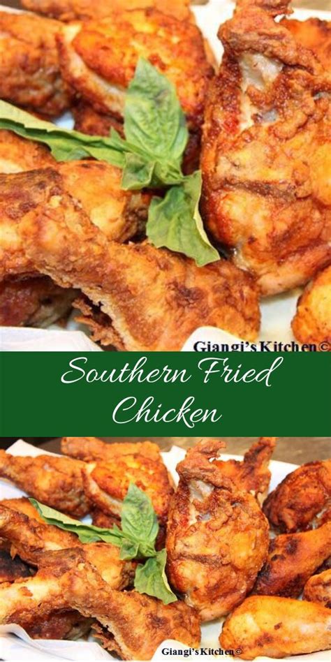 Southern Fried Chicken Recipe