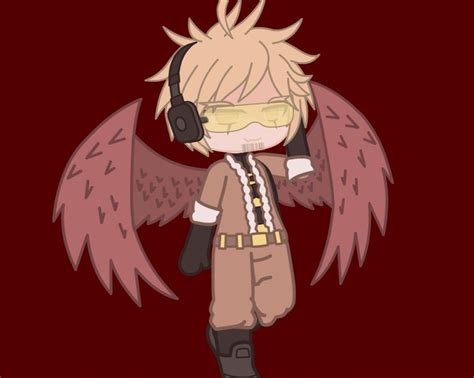 Hawks from mha/bnha in gacha club | Anime fandom, Art tutorials drawing, Club outfit ideas