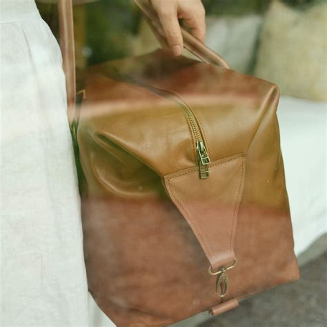 Leather Duffle Bag – Wanderlust Leather Co