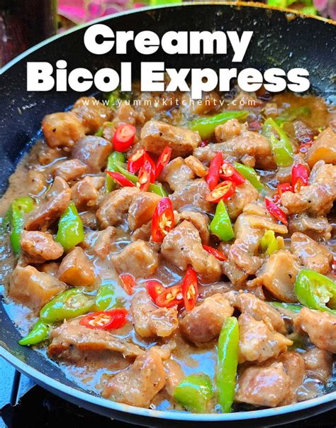 Bicol Express - Yummy Kitchen