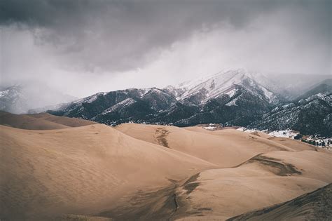 The Great Sand Dunes: Winter 2020 on Behance