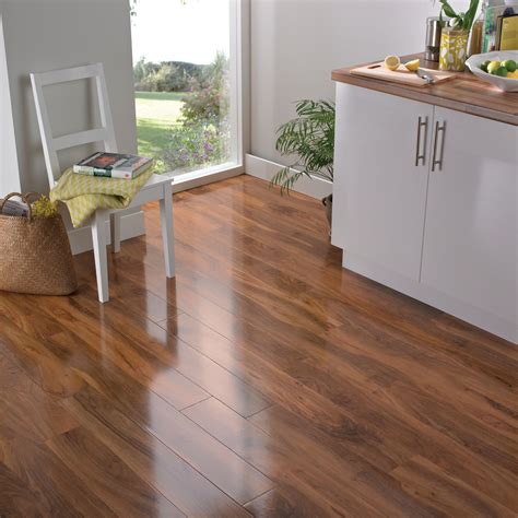 High Gloss Walnut Effect Laminate Flooring – Flooring Tips