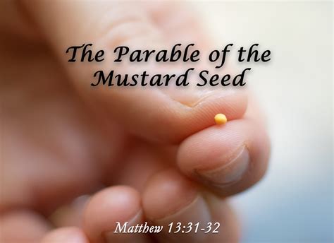 Sermon “The Parable of the Mustard Seed” | Forest Grove Baptist Church