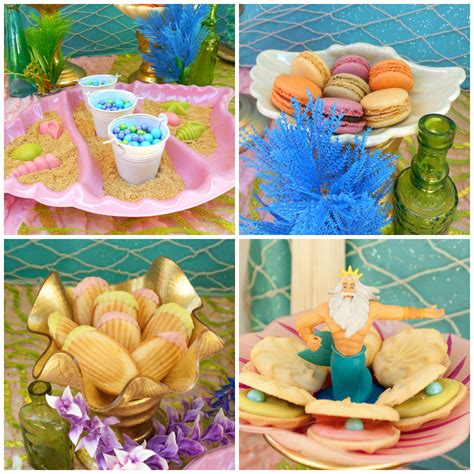 33 Gorgeous Mermaid Baby Shower Ideas | Table Decorating Ideas