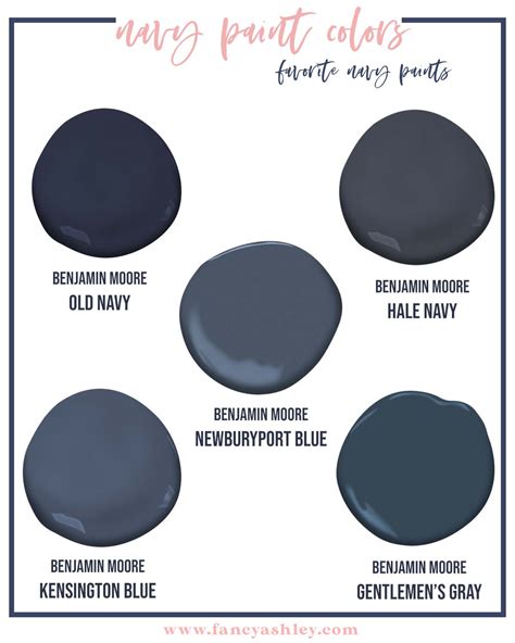 Navy Blue Paint Colors