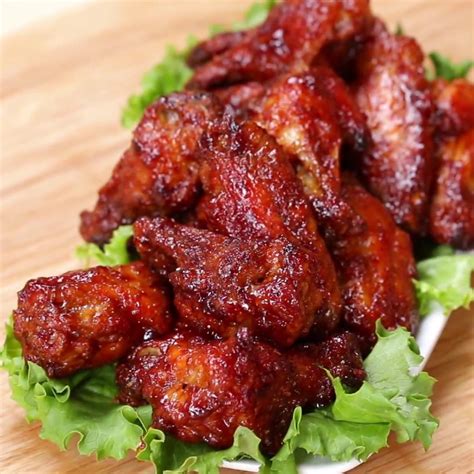 Honey BBQ Chicken Wings Recipe by Maklano