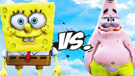 SPONGEBOB VS PATRICK STAR - EPIC BATTLE - YouTube