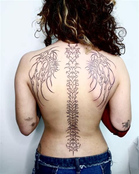 Tribal Tattoos On Back For Women