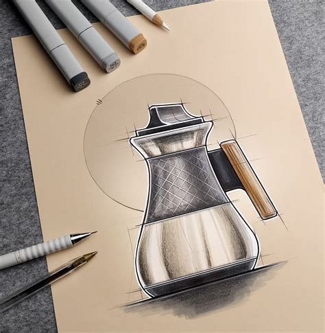 Design Sketches & Illustrations 2018 (Part 5) on Behance | Industrial design sketch, Design ...