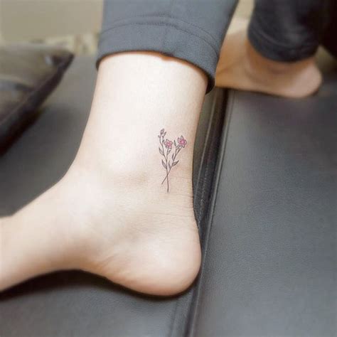 Small Flower Tattoo Foot - Viraltattoo