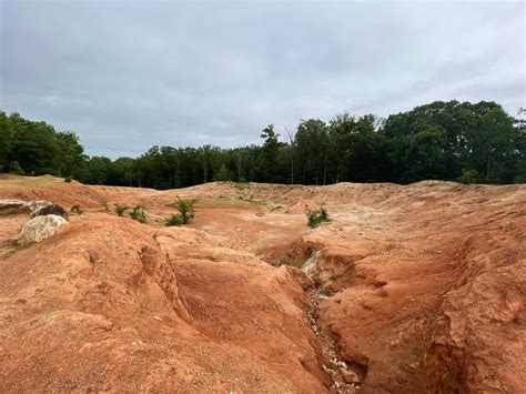 a view of the digging area of diamond hill mine, sc - The Royal Tour