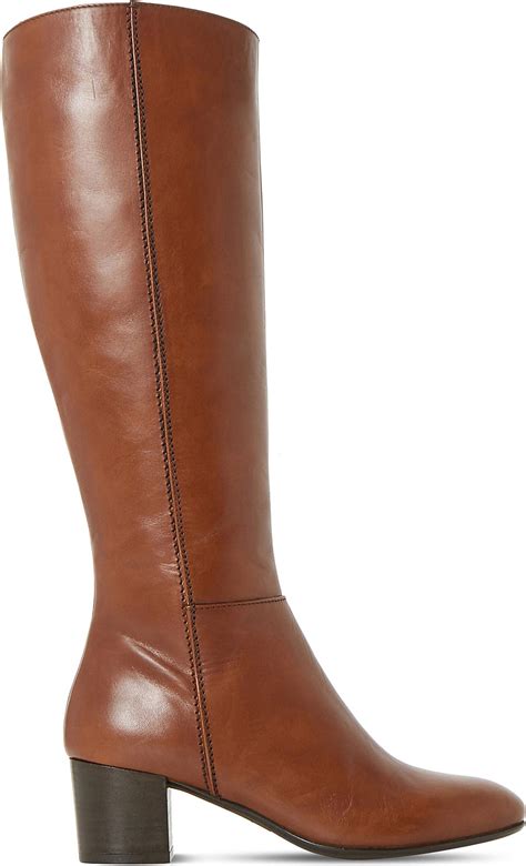 Dune Ladies Tan Classic Tarak Leather Boots in Brown - Lyst