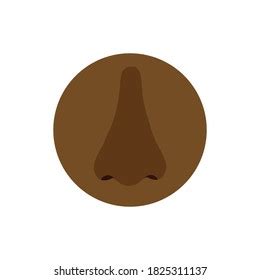 Human Nose Emoji Gesture Dark Skin Stock Vector (Royalty Free) 2099709286 | Shutterstock