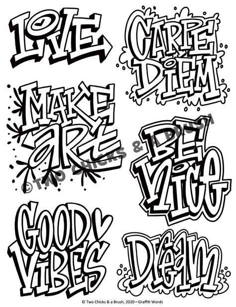 Graffiti Words – PYOP Studio Stuff