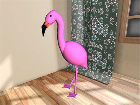 Second Life Marketplace - .:Old & Oddies:. Pink Flamingo 14p