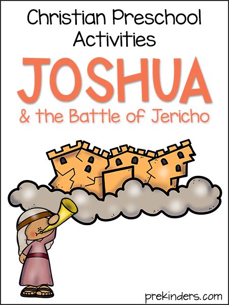 Joshua & the Battle of Jericho: Christian Preschool Activities - PreKinders Preschool Activities