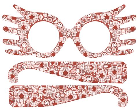 DIY Printable Luna Lovegood Spectrespecs Glasses | Harry potter cosplay, Harry potter diy, Harry ...