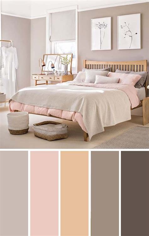 20 Beautiful Bedroom Color Schemes ( Color Chart Included ) | Decor ...