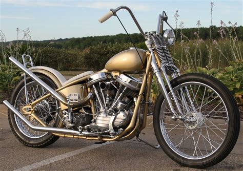 Harley-Davidson Panhead Chopper – Right Side | Bike-urious