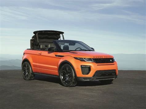 Range Rover Evoque convertible officially unveiled - ZigWheels