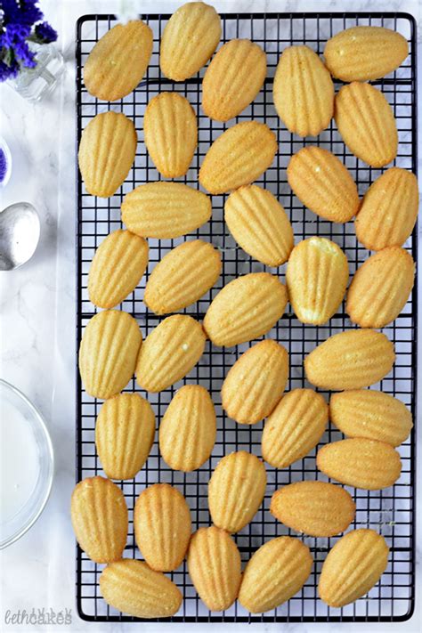 Lavender Madeleines