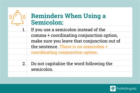 When to Use a Semicolon - The Grammar Guide