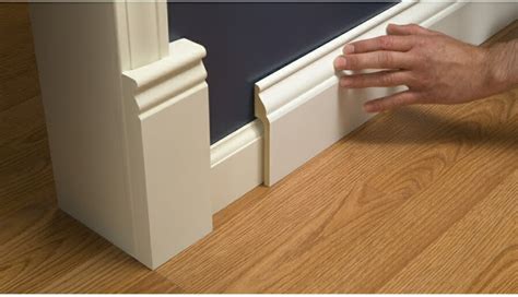 Install Wide Baseboard Molding Over Existing Narrow Baseboard - A Stroll Thru Life