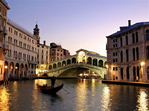 Rialto Bridge Grand Canal Italy Wallpapers | HD Wallpapers | ID #6078