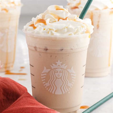 Copycat Starbucks Caramel Frappuccino ⋆ Real Housemoms