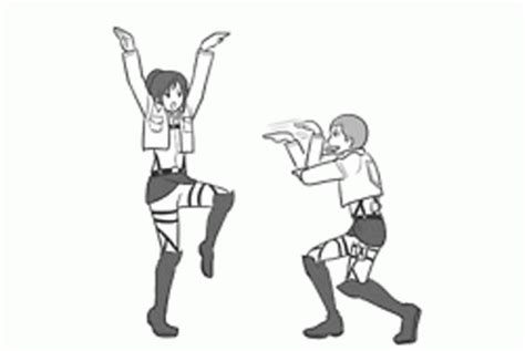 Attack On Titan Dance GIF - AttackOnTitan Dance Anime - Discover ...