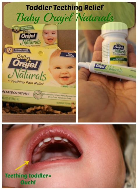 Toddler Teething Relief with Baby Orajel Naturals Teething Tablets and Gel – The Next Kid Thing