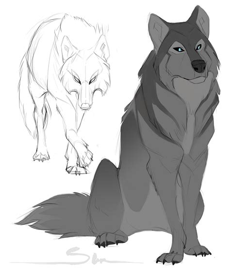 Naviira's Doodles | Animal drawings, Wolf sketch, Canine drawing