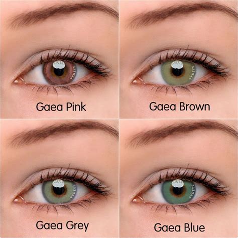 4 natural color changing contact lenses | Eye lens colour, Eye color ...