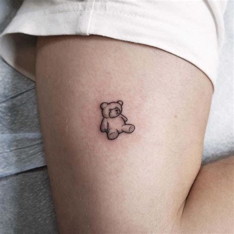 100 Lovable Teddy Bear Tattoo Designs with Meanings and Ideas - Body ...