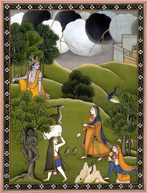 Krishna in Vrindavana