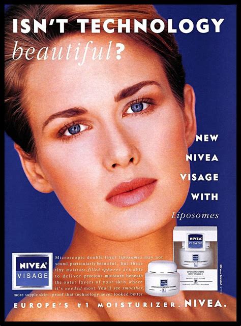 1993 Nivea Visage Creme Vintage PRINT ADVERTISEMENT Cosmetics Skin Care Products | eBay | Nivea ...