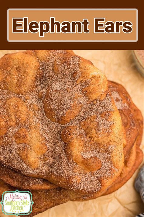 Elephant Ears Recipe - melissassouthernstylekitchen.com