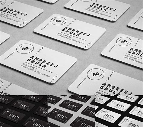 Free Rounded Business Card Mockups 3 Views | Business card mock up, Round business cards ...