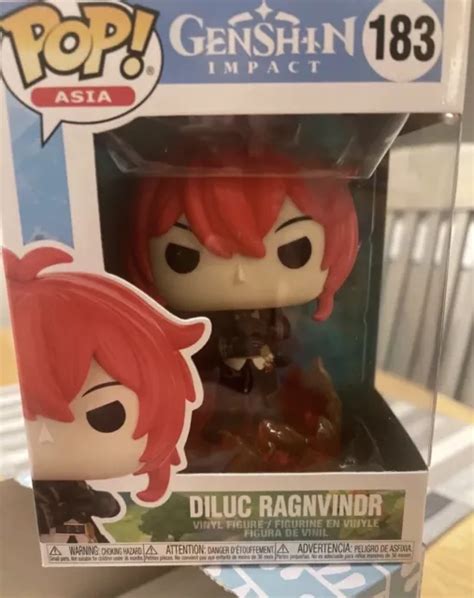 ASIA - DILUC Ragnvindr #183 Genshin Impact Funko Pop £17.88 - PicClick UK