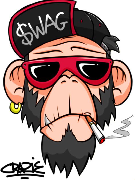 MONKEY SWAG by LilWolfieDewey on DeviantArt