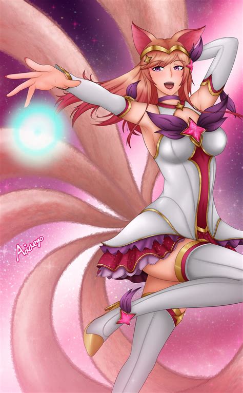 Star Guardian Ahri | Wallpapers & Fan Arts | League Of Legends | LoL Stats